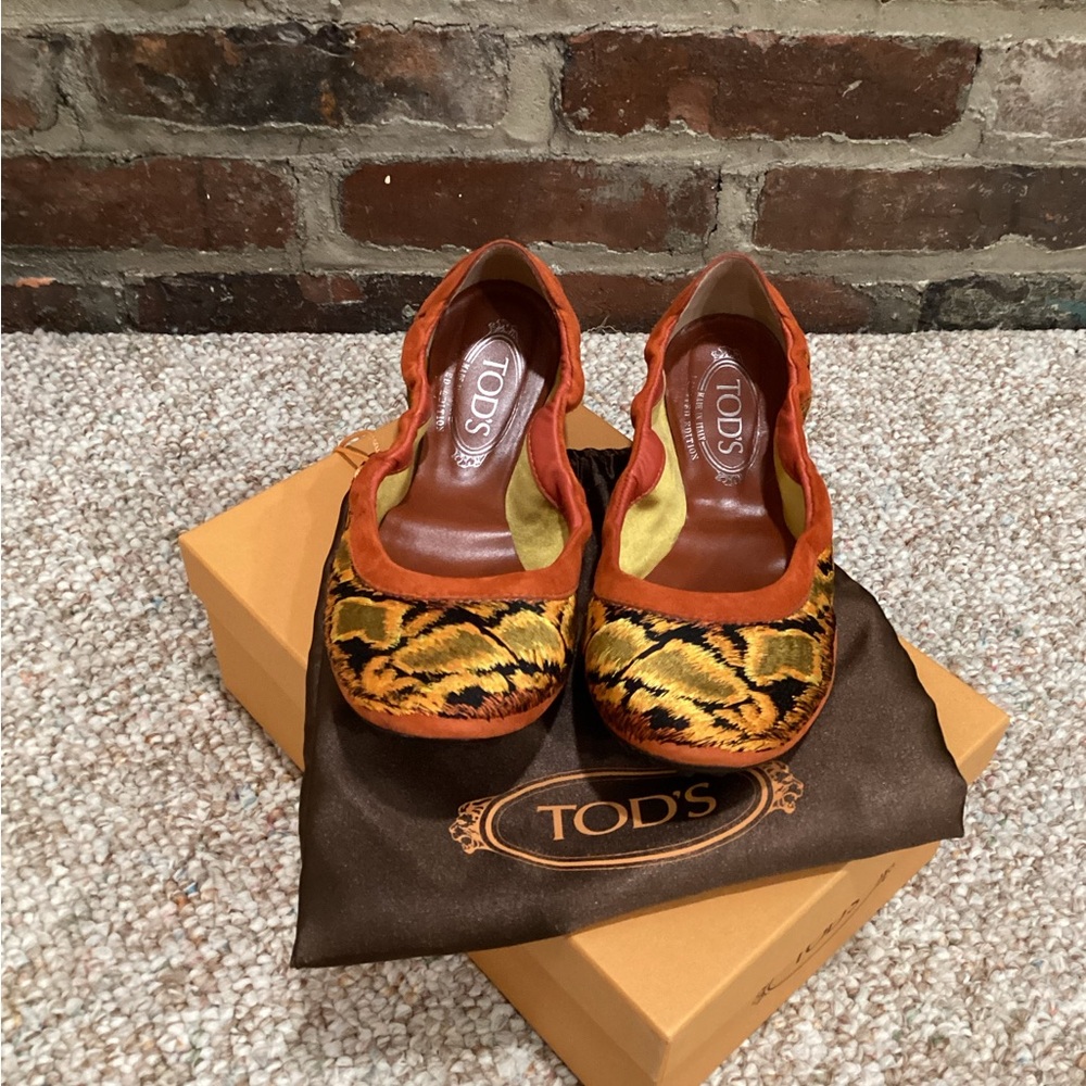 Tod’s Ballerina NWT size 37 1/2